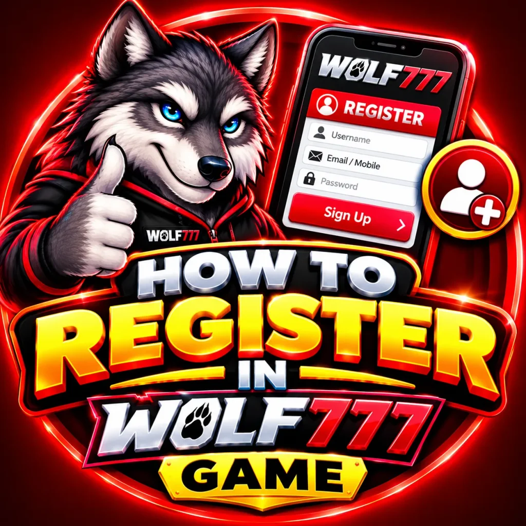 how to register in Wolf777 Game